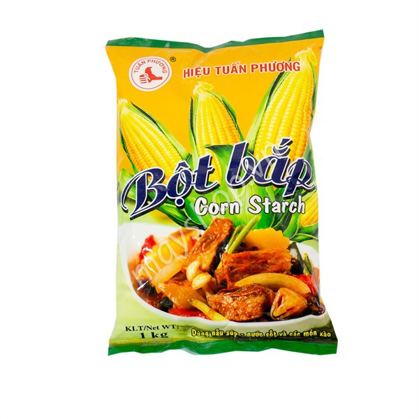 Bột bắp Bột ngô Tuấn Phương 1kg