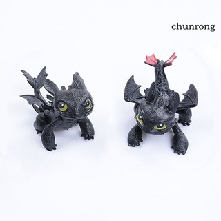 CR+Cute How To Train Your Dragon 2 Action Figure Toothless PVC Children Kids Toy
