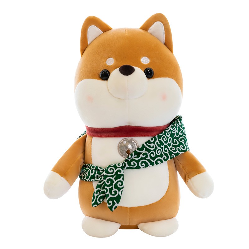 Mới Thú Nhồi Bông Hình Chú Chó Shiba Inu Đáng Yêu