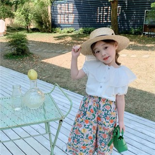 Sét quần hoa áo điệu cho bé