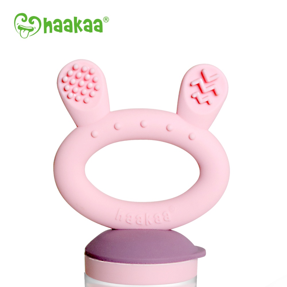 Túi nhai ăn dặm, chống hóc Silicone HaaKaa, Siêu mềm mại