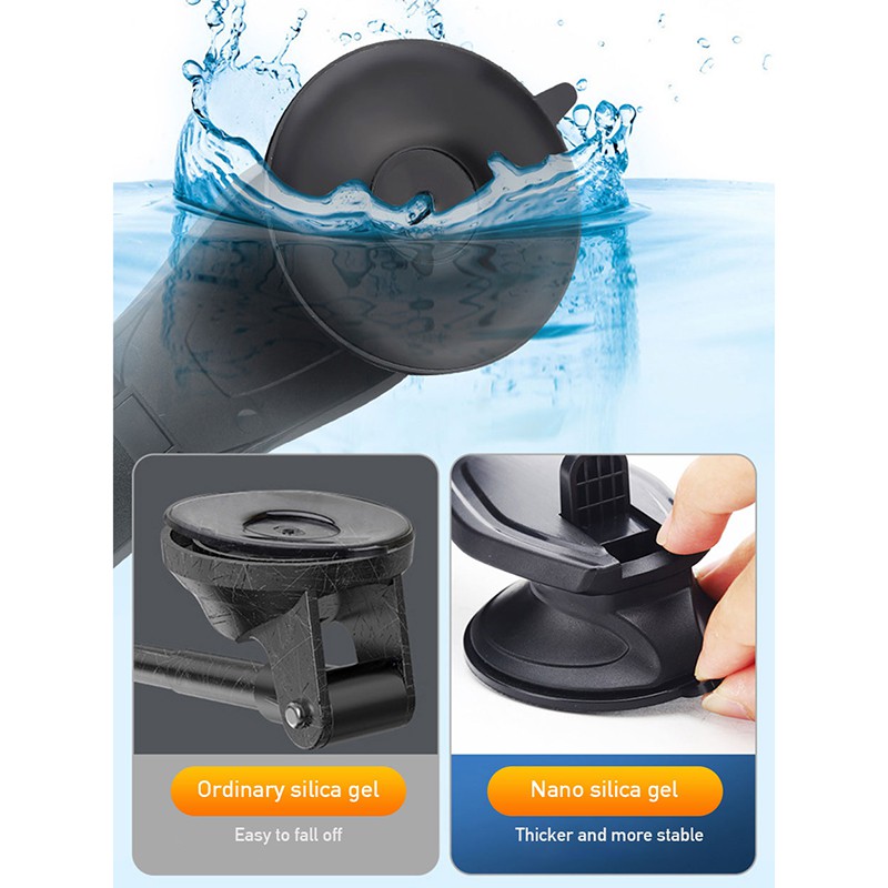 Giá đỡ điện thoại SEAMETAL có giác hút gắn bảng điều khiển xe hơi hỗ trợ điều hướng xoay được 360 độ chống rung tiện lợi