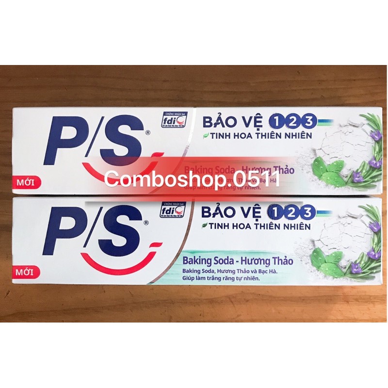 Kem đánh răng PS baking soda-hương thảo 180g