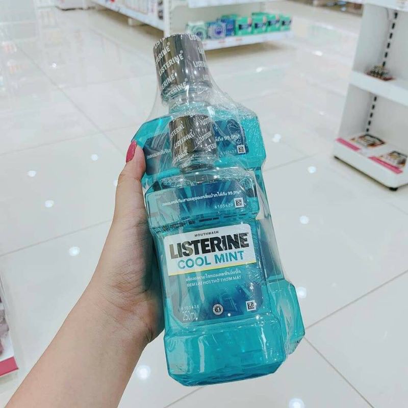 Nước súc miệng Listerine Thái Lan 750ml + 250ml