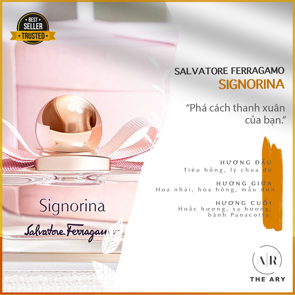 The Ary - Nước Hoa Nữ Salvatore Ferragamo Signorina | Thế Giới Skin Care