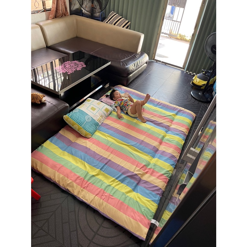 Ga Bọc Nệm Topper 2 mặt có khóa kéo tiện lợi mẫu Saga 2022 | BigBuy360 - bigbuy360.vn