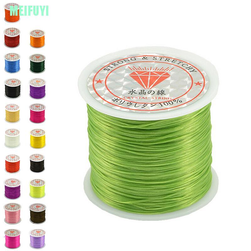 Cuộn dây thun co giãn 50m 0.5mm dùng làm trang sức tiện dụng