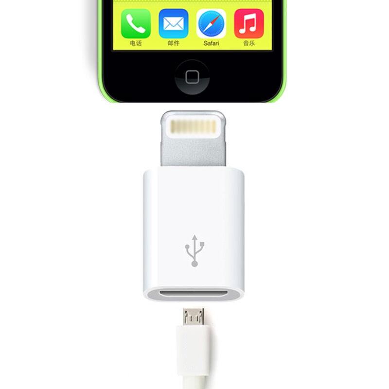 Đầu chuyển đổi Micro-USB sang 8-Pin cho iPhone/ iPod/ iPad
