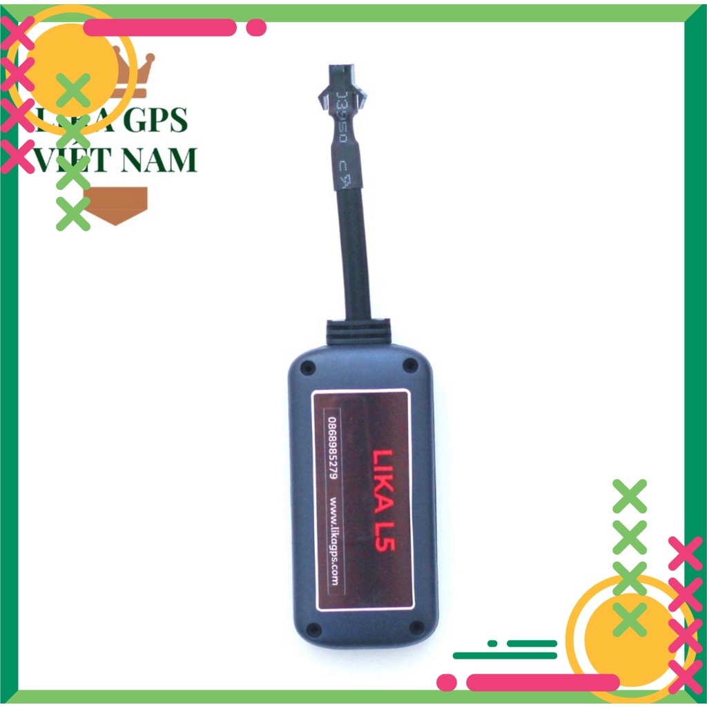 HẠ GIÁ Định vị xe máy,oto LIKA L5 - Độ chính xác cao - Bảo hành 1 năm - Hỗ trợ lắp đặt từ xa - Chuyên dùng giám sát, chố
