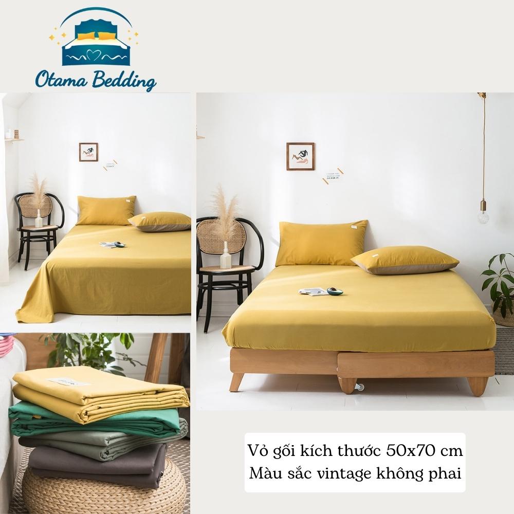 Bộ ga gối cotton tici drap giường bọc đệm bo chun miễn phí đầy đủ kích cỡ - Otama Bedding | WebRaoVat - webraovat.net.vn