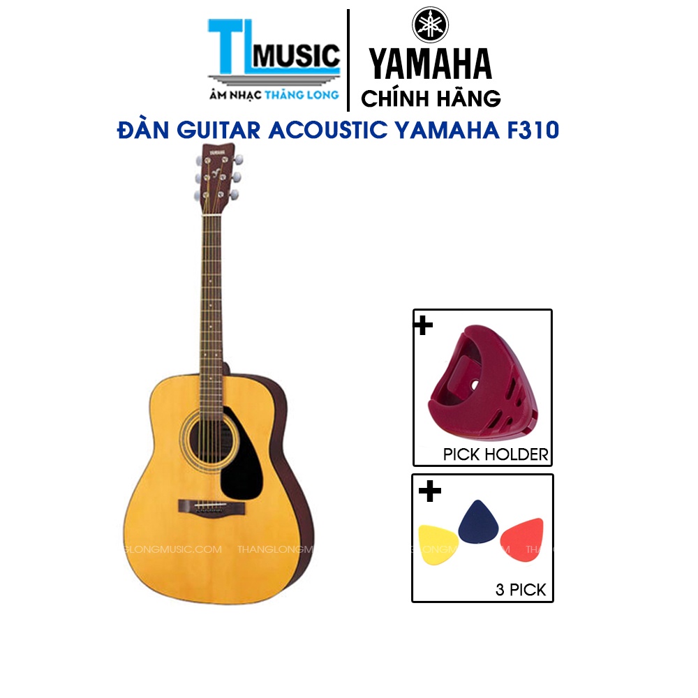 [CHÍNH HÃNG] Đàn Guitar Aucostic Yamaha F310 (Tặng kèm bao da 3 lớp + capo + pick gảy)