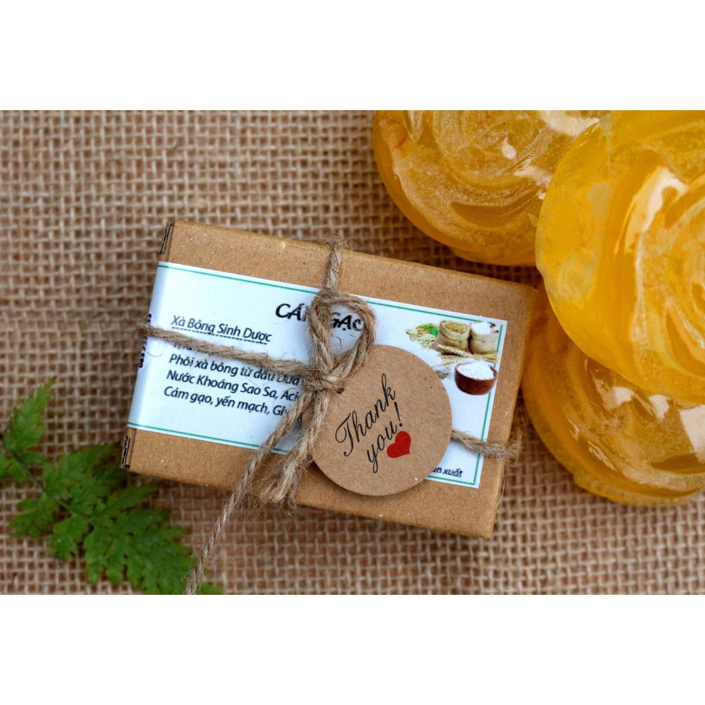 Xà Bông Cám Gạo Dưỡng Trắng Da, Loại Bỏ Mụn, Thâm, Thơm Cơ Thể, Hàng Việt Nam - 100% Làm Từ Thiên Nhiên | BigBuy360 - bigbuy360.vn