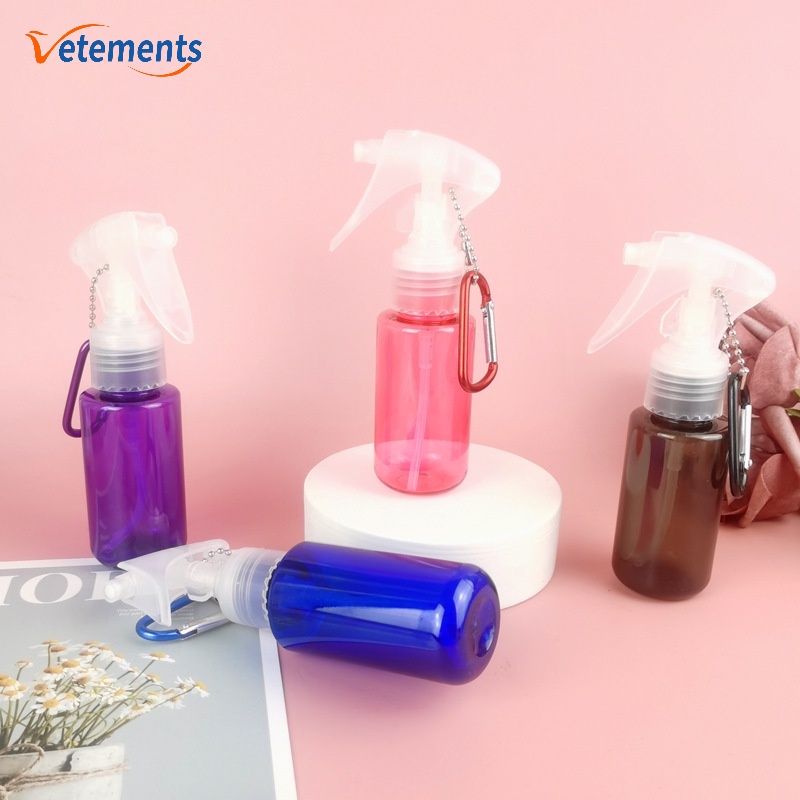 Bình Xịt Rỗng 60ML Kèm Móc Khóa Có Thể Tái Sử Dụng