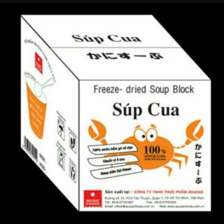 Combo 1 thùng súp cua và 1 thùng cháo đủ loại Nhật bản