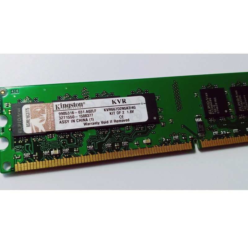 Ram PC ddr2 1GB bus 667/800, hàng tháo máy chính hãng, bảo hành 6 tháng