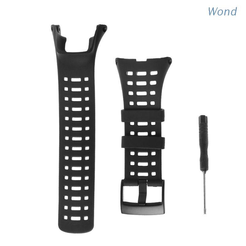 Wond Rubber Watch Replacement Band Strap For Suunto Ambit 3 Peak / Ambit 2