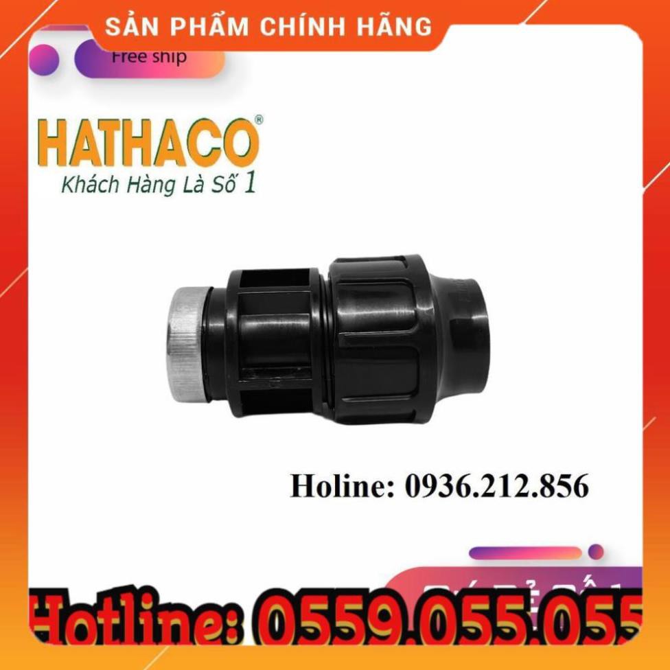 Măng sông ren trong HDPE (D20 - 40) nối ống nước