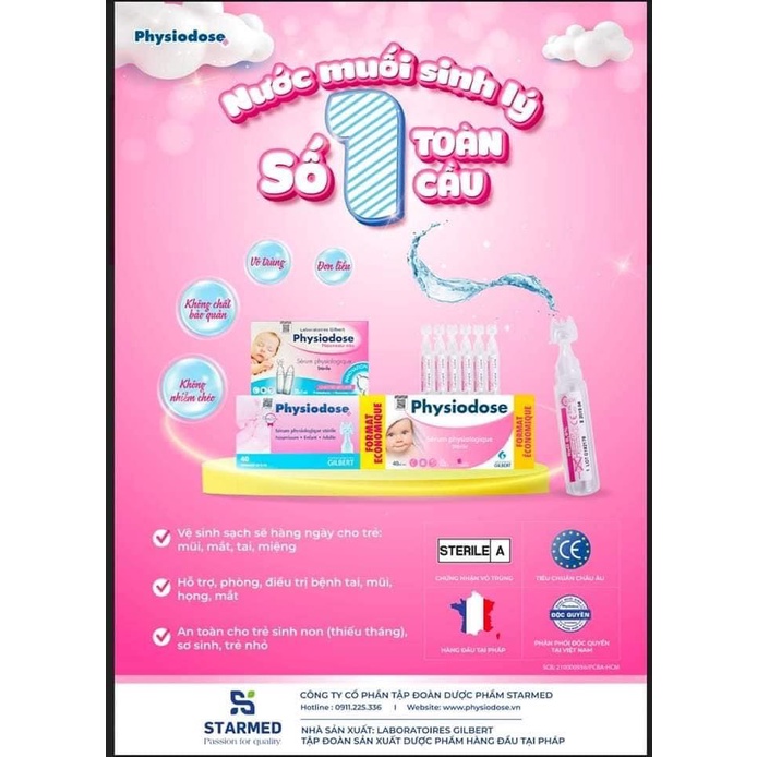 Nước Muối Sinh Lý Physiodose
