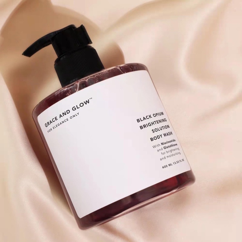 Sữa Tắm Trắng Da Grace & Glow Black Opium Brightening Body Wash (400ml)