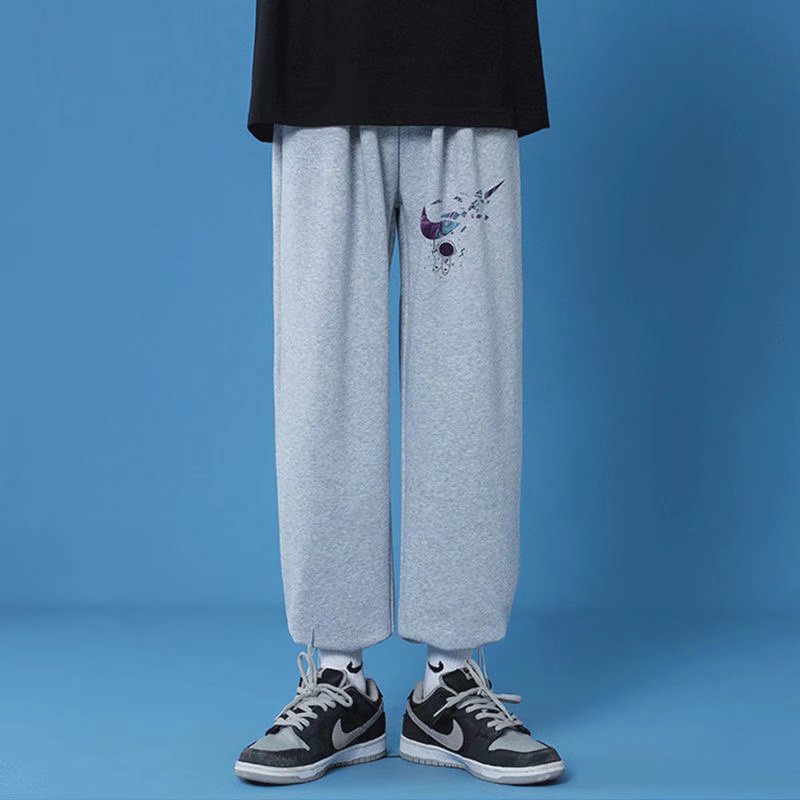 Quần jogger màu trơn dáng ôm phong cách Hàn Quốc thời trang mùa thu cho nam M-3XL