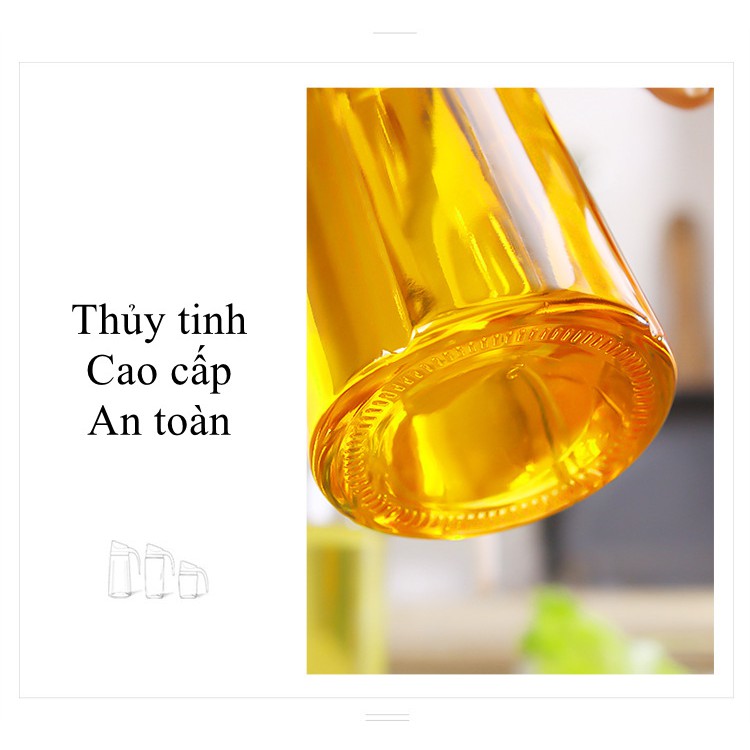 ✅[GIÁ SỈ] Bình Thủy Tinh MEIZI Đựng Dầu Ăn, Nước Mắm, Xì Dầu Tự Động Mở Nắp | BigBuy360 - bigbuy360.vn