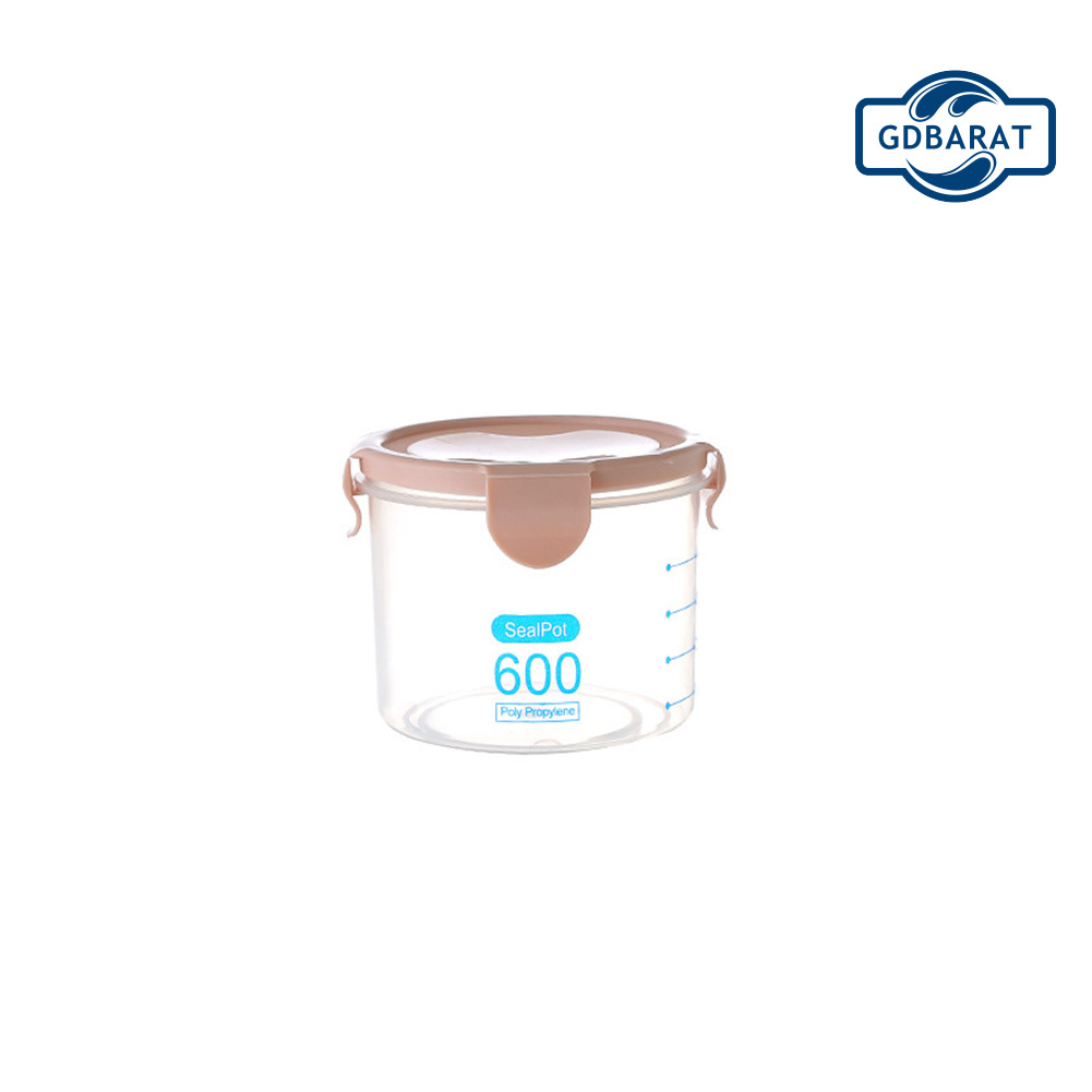 Hộp Đựng Trà / Hạt Trong Suốt Có Nắp Đậy Tiện Dụng Cho Nhà Bếp