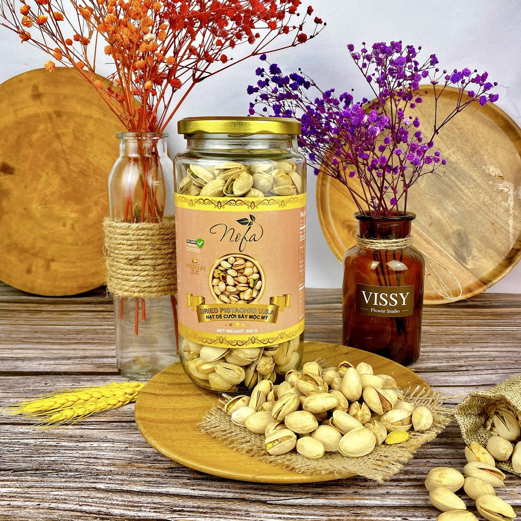 Hạt dẻ cười NOFA Không Tẩy Trắng 500g, Giảm cân, Da đẹp căng mịn - Hàng nhập khẩu Mỹ | BigBuy360 - bigbuy360.vn