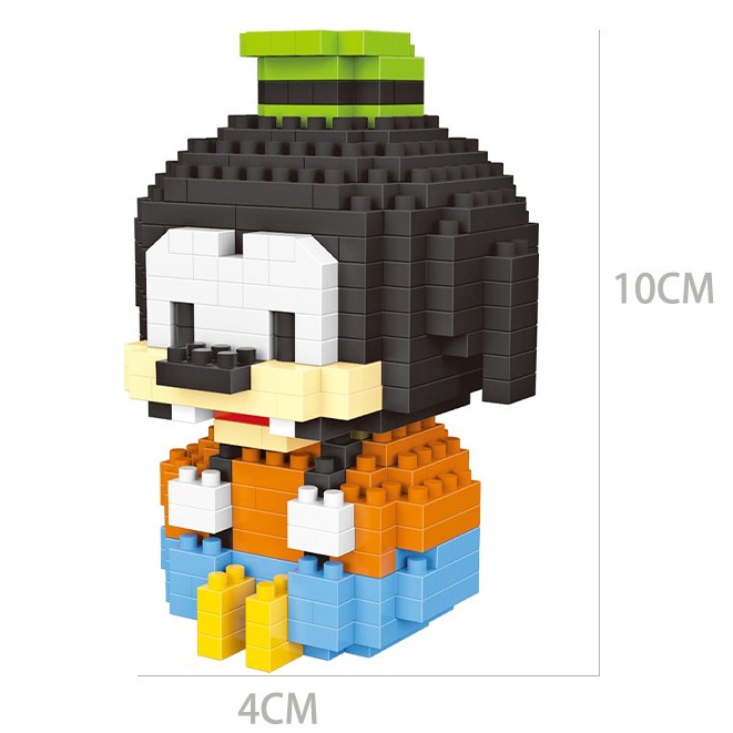 Bộ đồ chơi lắp ráp các chi tiết hình vịt Donald ngộ nghĩnh cho bé