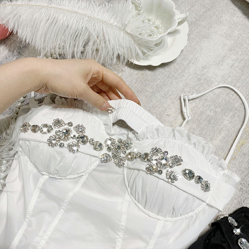 ÁO CROPTOP DÂY ĐÁ HOA (A2355)