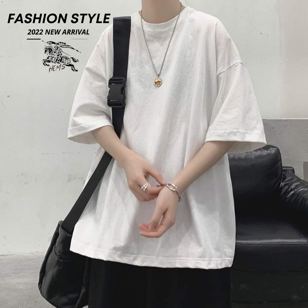 Áo polo nam nữ unisex dáng siêu rộng, áo thun có cổ form to bigsize