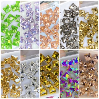 Đá khối cao cấp trang trí nail sz 8mm