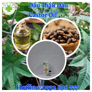 Dầu thầu dầu castor oil - 100ml/500ml/1000ml