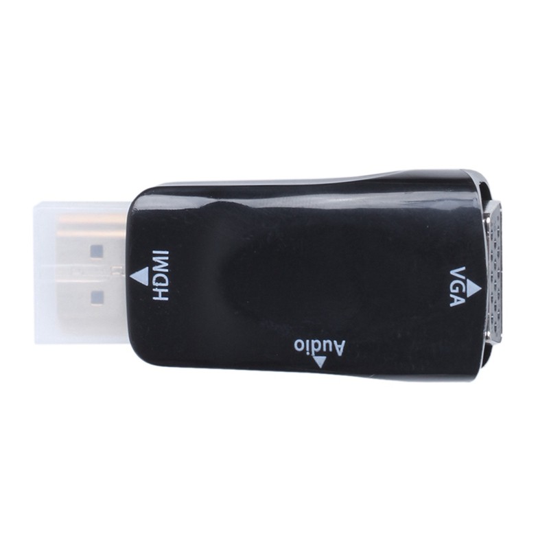 Đầu chuyển đổi VGA mạ vàng có cổng kết nối 3.5mm dành cho cáp âm thanh dành cho PC/Laptop/DVD/máy tính bàn/Hộp TV/v.v | BigBuy360 - bigbuy360.vn