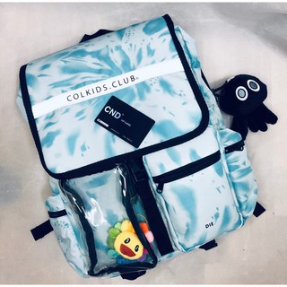 [G02] Balo Colkids SS3 Custom Tie dye Mint [ Tặng kèm Full tag + giấy thơm ] S015 '