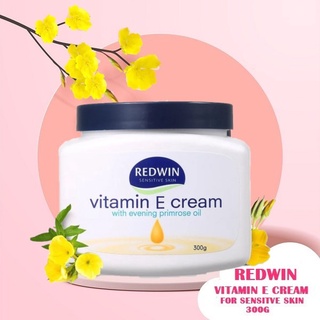 Kem dưỡng da redwin vitamin e for sensitive skin 300g chiết xuất dầu hoa anh thảo