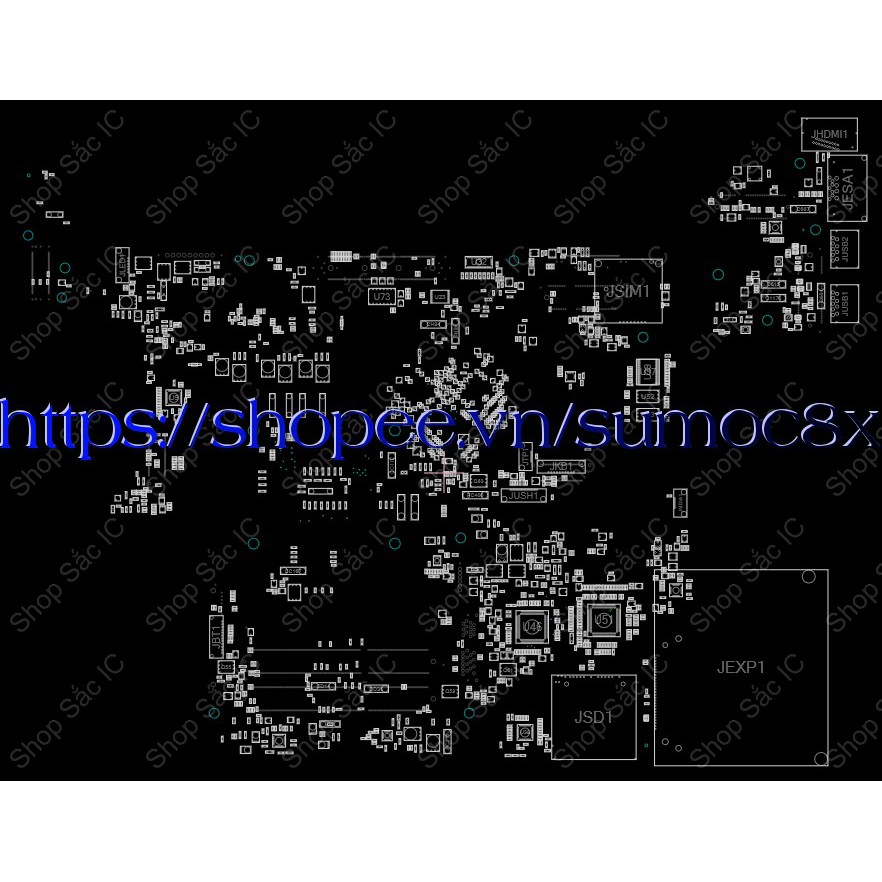 Sơ đồ mạch Boardview LA-7781P Dell Latitude E6430