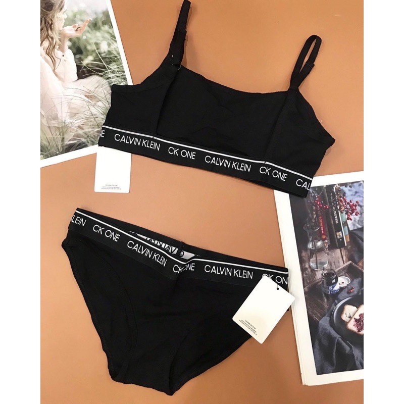 SET ĐỒ LÓT THỂ THAO SPORTY CK ONE LƯNG TRẦN - SEXY, GỢI CẢM & QUYẾN RŨ - HÀNG HOT SALE XỊN XÒ CAO CẤP