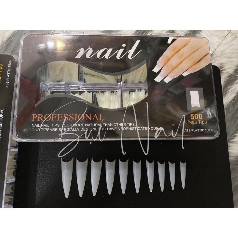Móng Nối Nhọn Dài Móng Típ Hàn [ Sinailmi ]