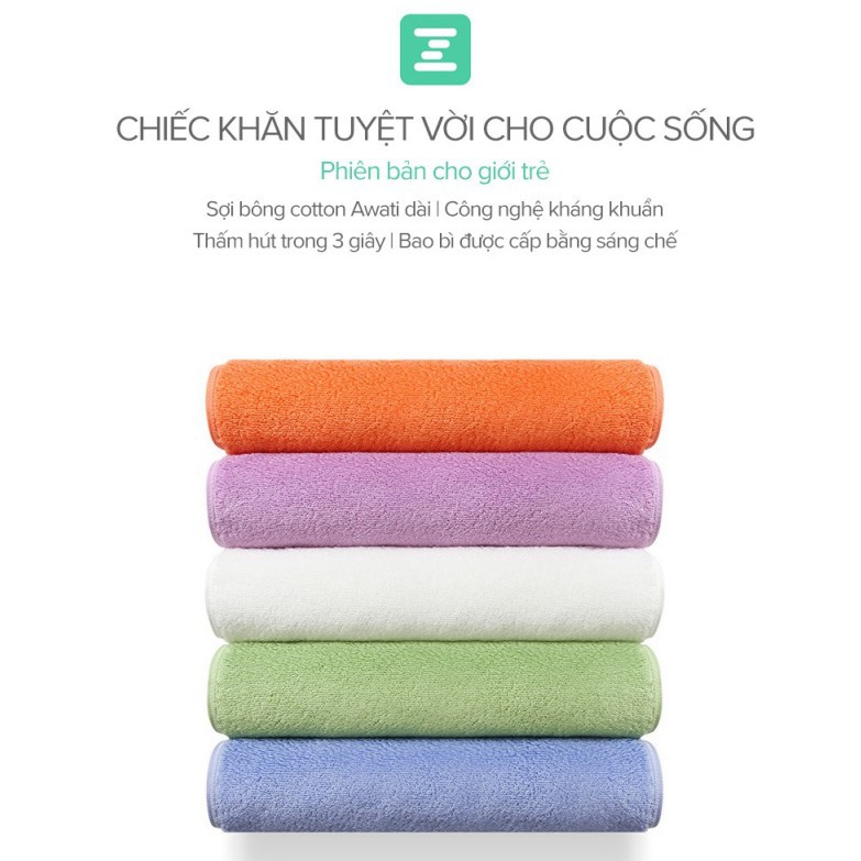 Khăn mặt bông nguyên chất Xiaomi ZSH 34 x 76cm  -ChuyênMI