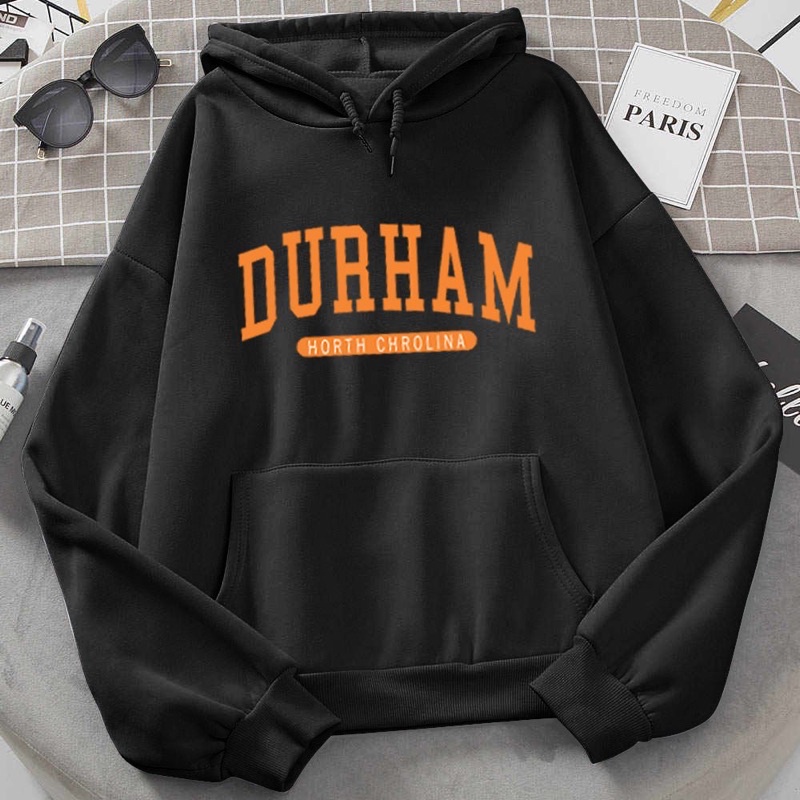 ÁO HOODIE NỈ UNISEX DURHAM NAM NỮ ĐỂU MẶC ĐƯỢC THỜI TRANG BB HOODIE