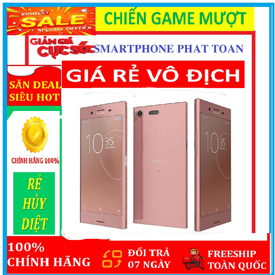 điện thoại Sony XZ PREMIUM - SONY XPERIA XZ PREMIUM { Bản 2 Sim } ram 4G rom 64G CHÍNH HÃNG mới