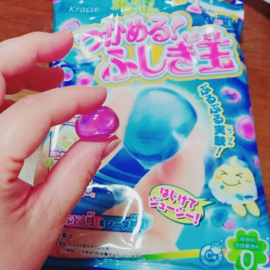 Popin Cookin Làm viên kẹo bí ẩn Mystery Balls, mochi hạt nước, bánh giọt nước Nhật Bản