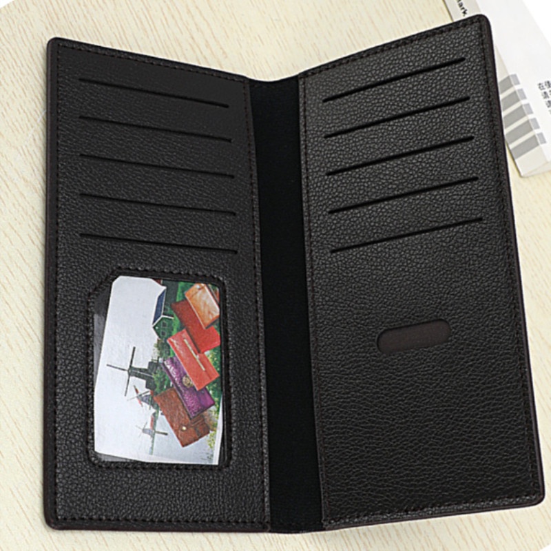 Ví nam dáng dài sức chứa lớn siêu mỏng