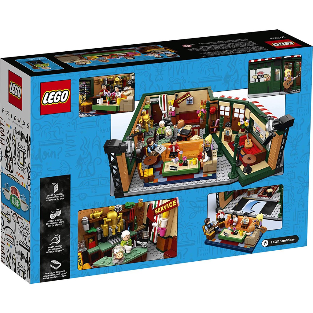 [Mã SKAMPUSHA8 giảm 8% đơn 300K] 21319 Lego Ideas FRIENDS Central Perk - Đồ chơi Lego F·R·I·E·N·D·S Central Perk