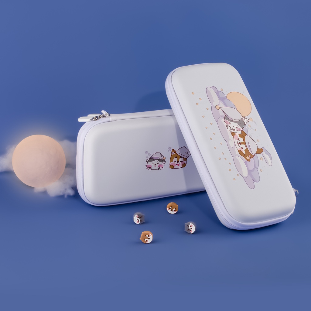 Ốp Bảo Vệ Máy Chơi Game Nintendo Switch V1 V2 Hình Chó Mèo Dễ Thương