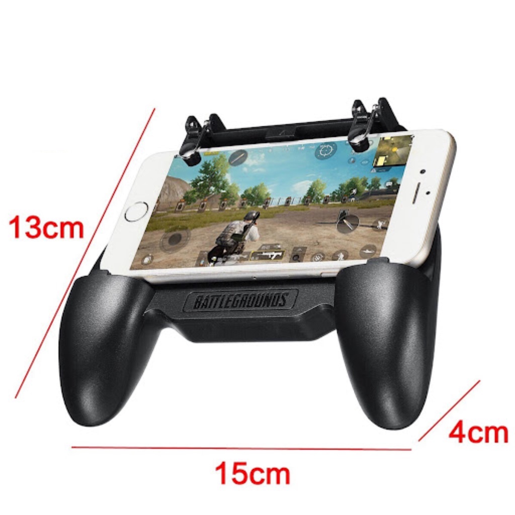 Tay cầm chơi game Mobile, gamepad ốp lưng chuẩn cho điện thoại iphone, samsung, xiaomi, oppo