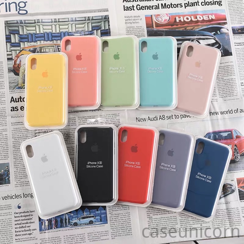 Ốp điện thoại silicon dẻo màu kẹo chính hãng cho iPhone 6s 6 7 8 Plus X XR XSMAX | BigBuy360 - bigbuy360.vn