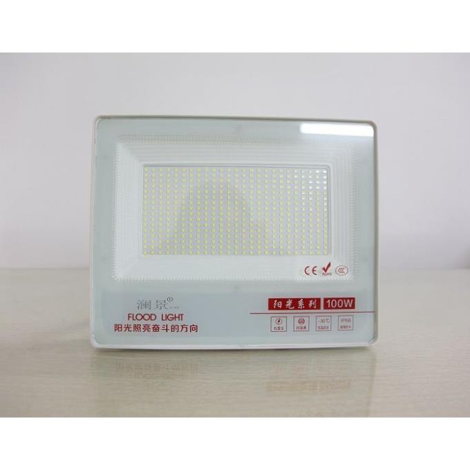Đèn Led pha 100w siêu sáng, đèn chiếu sáng sân vườn