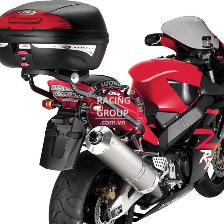 Thùng sau givi E450N 45 lít tặng kèm đế hàng chính hãng - bảo hành 2 năm