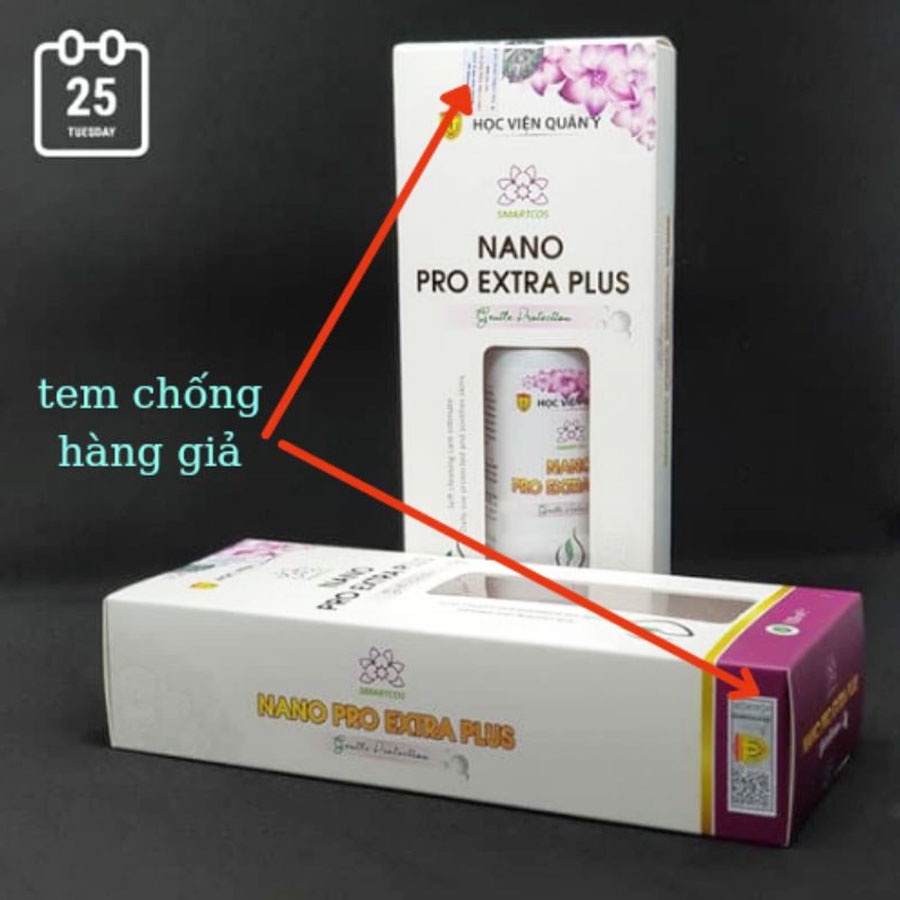 Dung dịch vệ sinh phụ nữ Nano Pro Extra Học Viện Quân Y